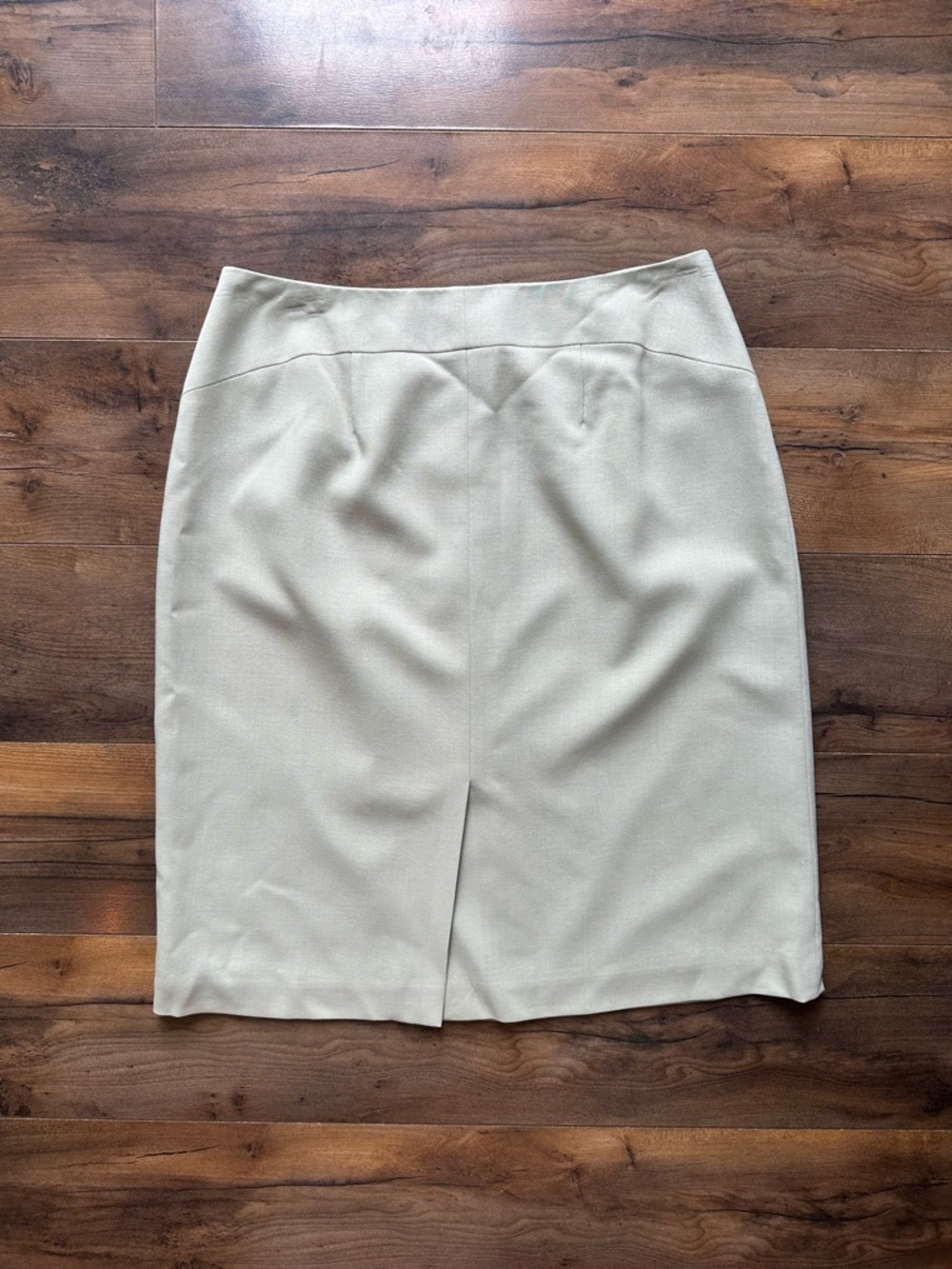 Talbots Petites Wool Pencil Skirt Size 8 Made in Japan Minimal Chic